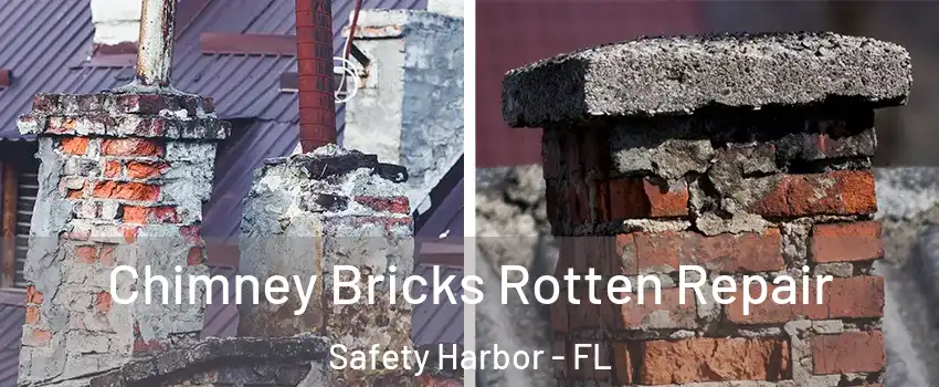  Chimney Bricks Rotten Repair Safety Harbor - FL