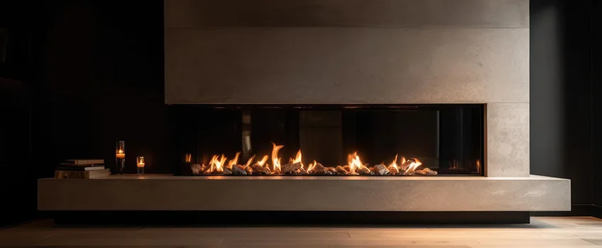 Gas Fireplace Ember Bed Design Services in Safety Harbor, Florida