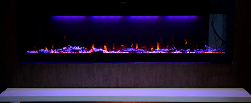 Dynamic Flame Color Fireplace Installation in Safety Harbor, FL