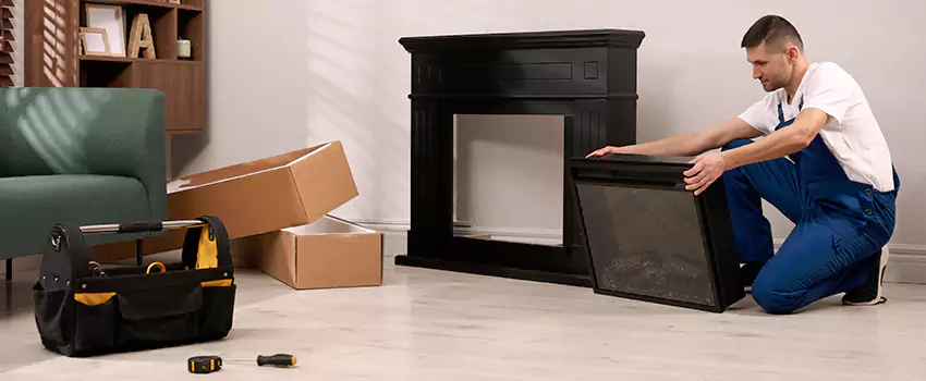 Old Rusted Metal Fireplace Repair And Replacement in Safety Harbor, FL